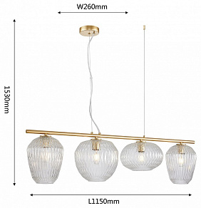 Подвесной светильник Favourite Comical 4053-4P