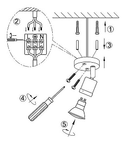 Спот Globo Fina 57996-1