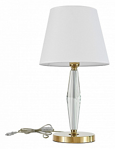 Настольная лампа декоративная Newport 11600 11601/T gold без абажура