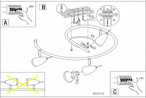 Спот Eglo ПРОМО Riccio 2 93132