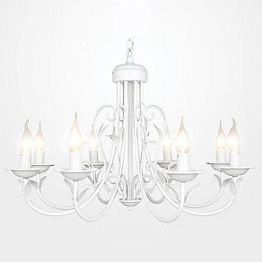 Подвесная люстра Eurosvet 60050 60050/8 глянцевый белый