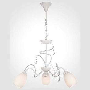 Подвесная люстра Eurosvet 60033 60033/3 белый с серебром