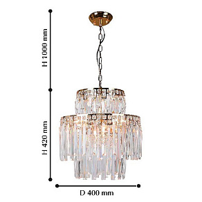 Подвесная люстра Favourite Salto 1971-6U