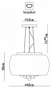 Подвесной светильник Arte Lamp Halo A7054SP-8CC