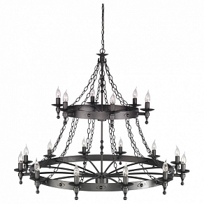 Подвесная люстра Elstead Lighting Warwick WR18-GRAPHITE