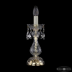 Настольная лампа декоративная Bohemia Ivele Crystal 1411 1411L/1-31 G
