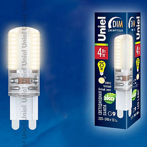 Лампа светодиодная Uniel SIZ03TR G9 4Вт 3000K 10708