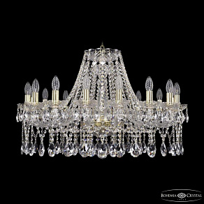 Подвесная люстра Bohemia Ivele Crystal 1413 1413/16/300 G