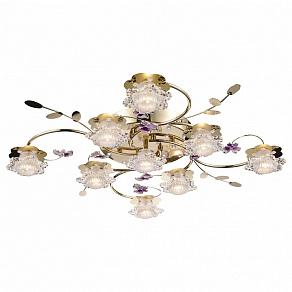 Потолочная люстра Arte Lamp Petali A3109PL-9GO