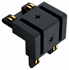 Соединитель угловой внешний для треков накладных Luminotti EASYSLIM L.400.5.BK