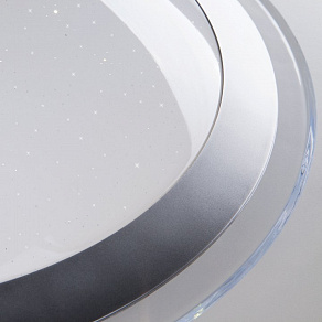 Накладной светильник Eurosvet Fusion 40003/1 LED матовое серебро