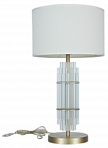 Настольная лампа декоративная Newport 3680 3681/T brass