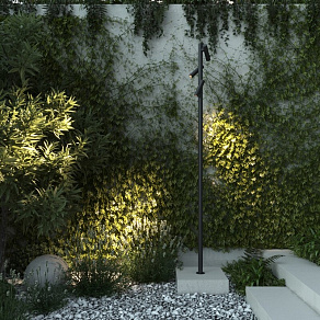 Наземный высокий светильник Odeon Light NATURE 7204/30GLA