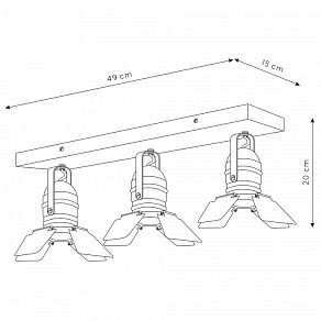 Спот Lucide Picto 17997/03/35