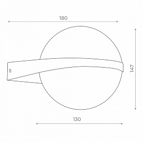 Светильник на штанге ST-Luce Celeste SL9510.401.01