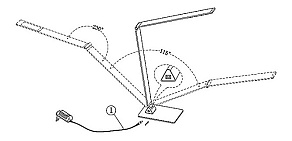 Настольная лампа офисная Globo Estelar 58230