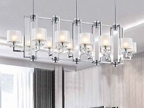 Подвесная люстра Newport 4400 4408+4/S chrome