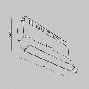 Накладной светильник Maytoni Basis TR036-4-12W3K-DS-B