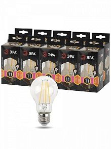 Лампа светодиодная Эра F-LED E27 11Вт 2700K F-LED A60-11W-827-E27