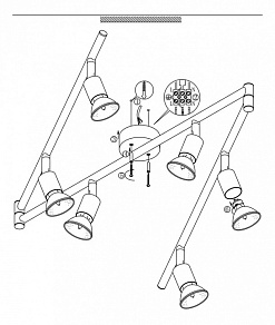 Спот Globo Hot 5739-6