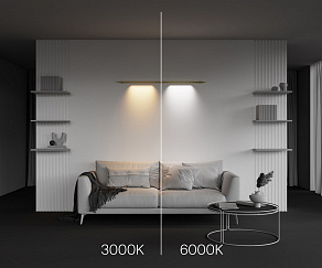 Модульный светильник Maytoni Points C101CL-L500-12W3-6K-BS