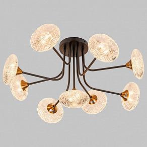 Потолочная люстра Imex MD.1232 MD.1232-9-S-BK+AGD