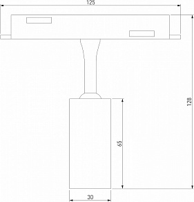 Светильник на штанге Elektrostandard Slim Magnetic a063531