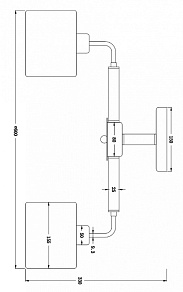 Люстра на штанге Freya Helen FR5329-PL-03-CH