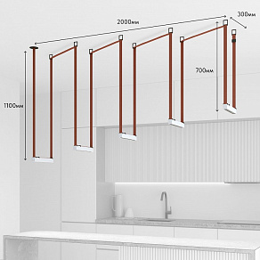 Комплект трековый Denkirs Belty SET DK55SET17-01-BR