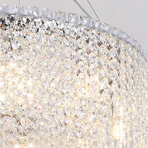 Подвесная люстра ILLUMICO IL9017 IL9017-800PZF-25 CH ELITE