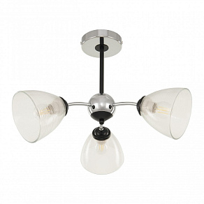 Люстра на штанге Arte Milano Napoli-329007 329007/3 CR.BK