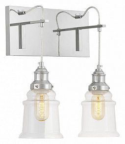 Бра LUMINA DECO Moletti LDW 6844-2 CHR+PR