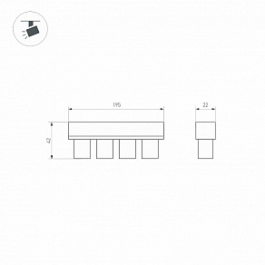 Накладной светильник Arlight MAG-ORIENT 37330