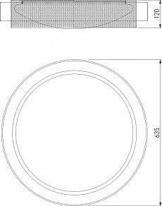 Накладной светильник Eurosvet Imperio 90287/1 белый/серебро Smart