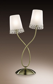 Настольная лампа декоративная Odeon Light Heli 1980/2T