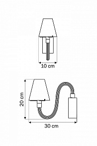 Бра Lightstar Bianco 760616