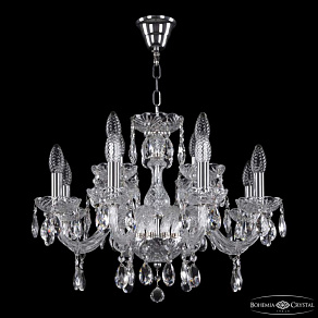 Подвесная люстра Bohemia Ivele Crystal 117 117/8+4/195 Ni