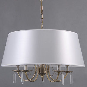 Подвесная люстра ILLUMICO  IL6649-5PSQ-26 AB ELITE