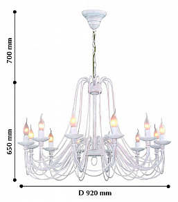 Подвесная люстра F-promo Chateau 2164-12P