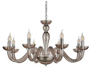 Подвесная люстра Newport ARLETTE 8648/С chrome coffee