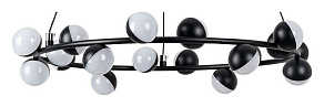 Подвесная люстра Arte Lamp Dexter A3619SP-18BK