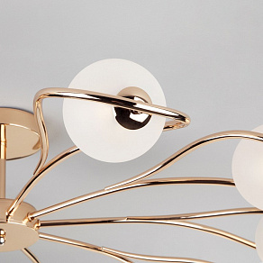 Люстра на штанге Eurosvet Camomile 70089/10 золото