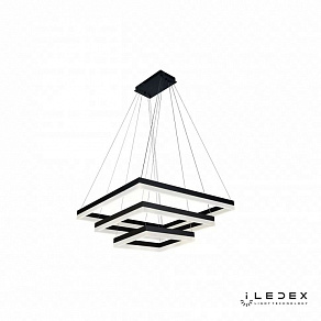 Подвесной светильник iLedex Twins D0319-3 (400x600x800) BK