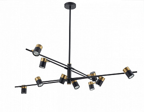 Люстра на штанге Freya Enzo FR5201PL-10B