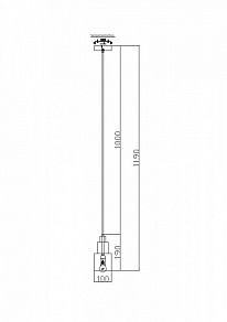 Подвесной светильник Freya Moke FR4006PL-01BS