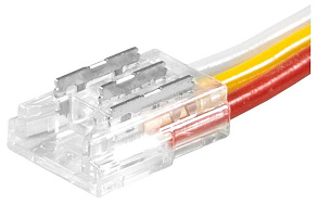 Соединитель лент линейный жесткий ELFLED STD Conn-3p/w-SMD-8mm