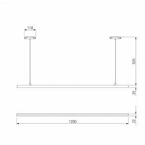 Подвесной светильник Elektrostandard Slim Magnetic a064803