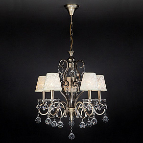 Подвесная люстра Eurosvet Eileen 1448/5 античная бронза Strotskis