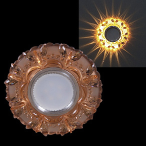 Встраиваемый светильник Reluce  22004-9.0-001PL MR16+LED3W TEA