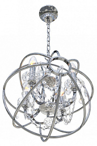 Подвесная люстра Loft it Foucaults Orb Crystal LOFT1896/4